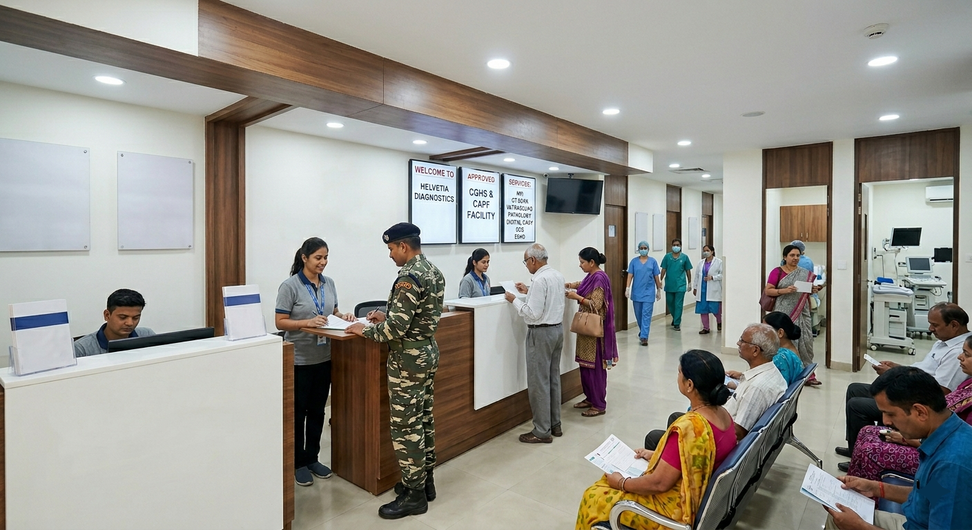 CGHS & CAPF Diagnostic Services at Helvetia Diagnostics